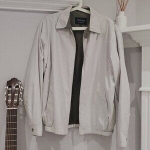 Vintage 1980s Profilo Classics Suede like Jacket with interior utility pockets